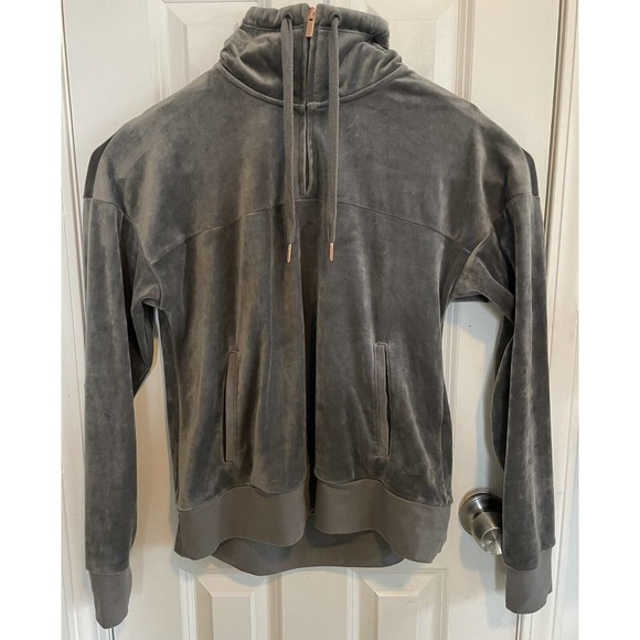 Champion Tops - C9 Champion Womens Small Fleece Training Pullover Quarter Zip Pullover Gray